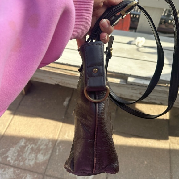 Stone Mountain Accessories Black Leather Men's Bag - Picture 5 of 7